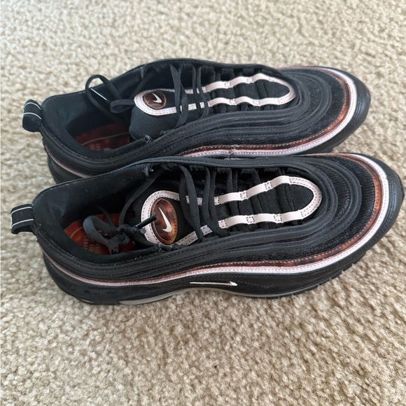Nike Women’s Air Max 97 Sneakers - Black and Pink - Picture 4 of 6